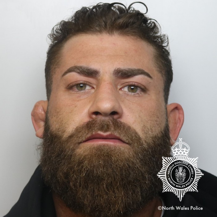 Maredudd Francis, 31, of Coed Aben, Wrexham, was jailed for 40 months for possession of cocaine with intent to supply and for 12 months consecutively for dangerous driving Credit: Daily Post Wales