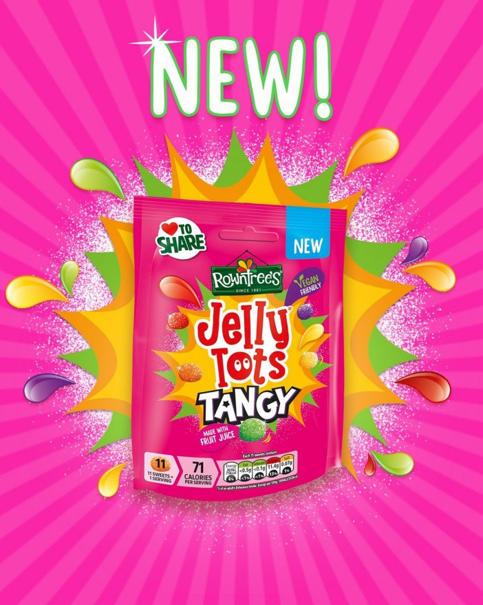 Rowntree's UK INTRODUCING NEW JELLY TOTS TANGY