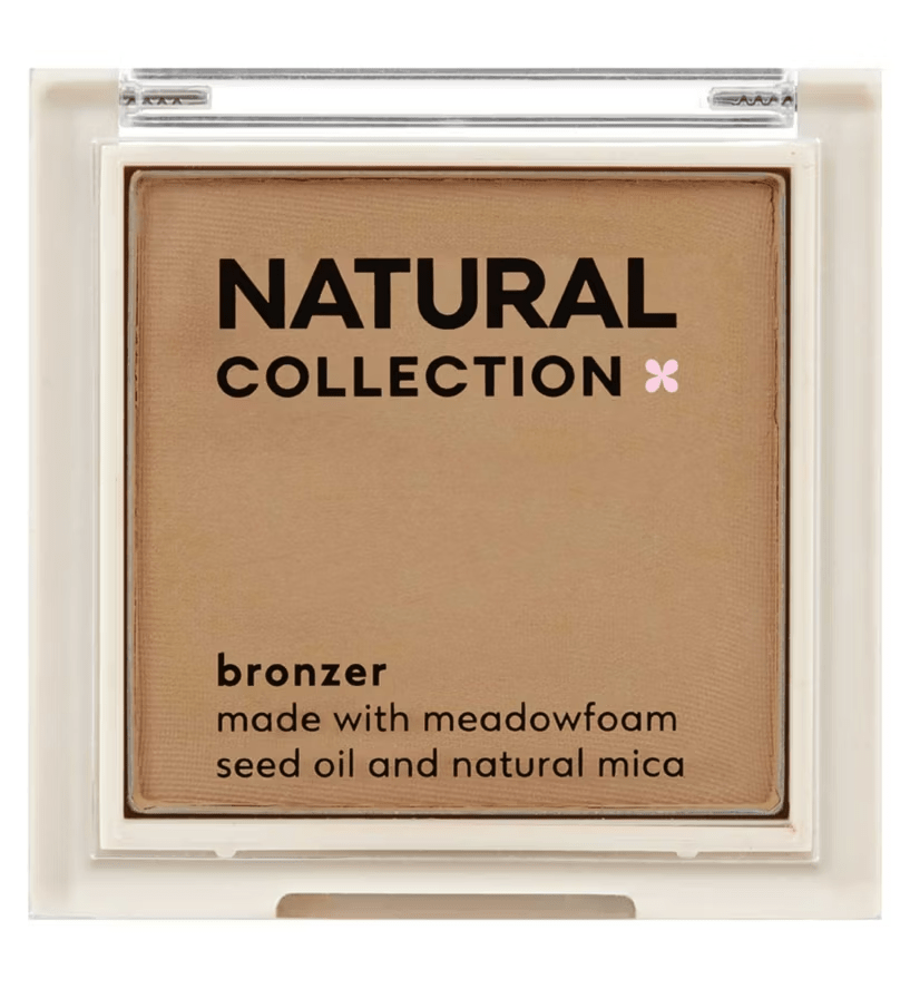 Natural Collection bronzer made with meadowfoam seed oil and natural mica.