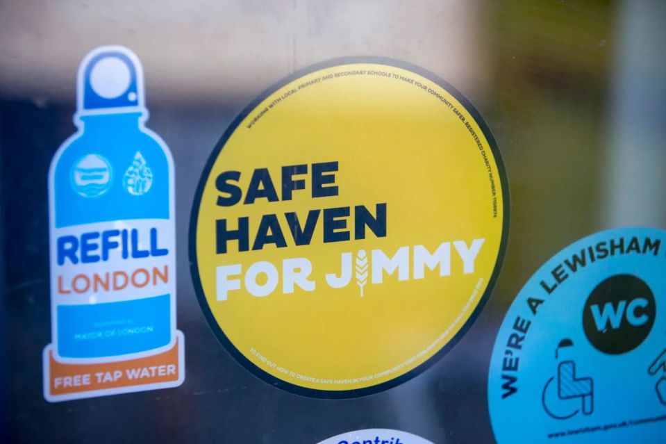 Safe Haven for Jimmy sticker.