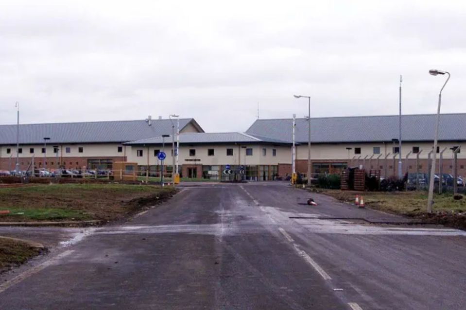 The detainees who escaped Yarl's Wood Detention Centre (pictured) were all caught