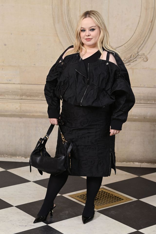 Nicola Coughlan at the Christian Dior show.