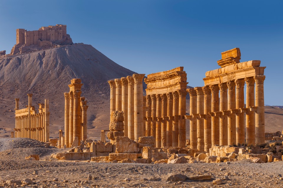 Ruins of Palmyra, Syria.