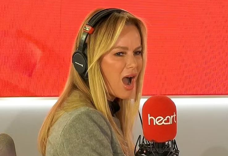 Amanda Holden on Heart radio.