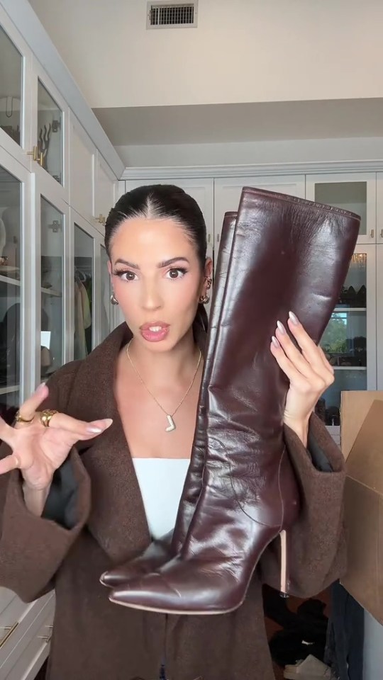 Laura Lee spent £401 on a pair of boots worn by Kim Kardashian