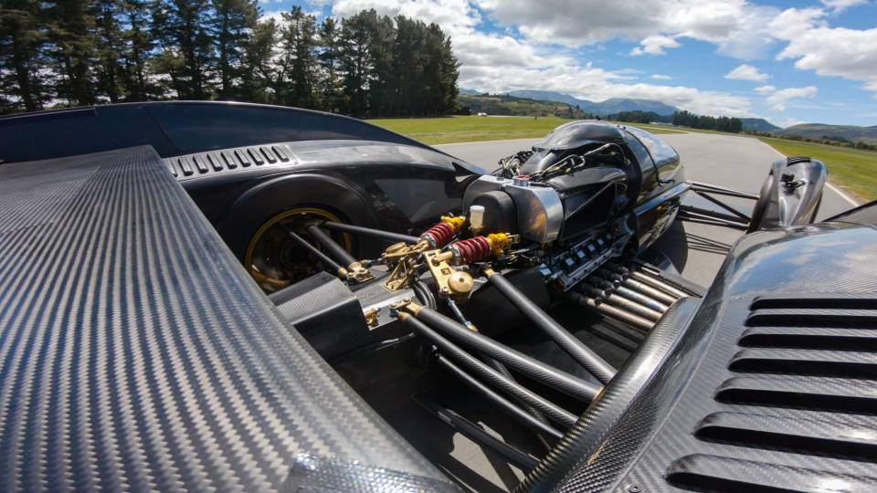 Rodin FZero race car on a track.