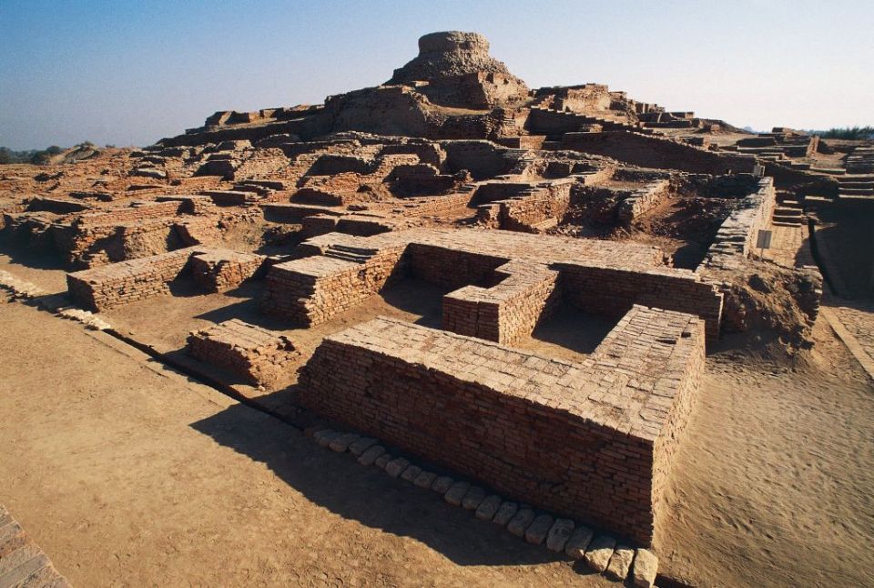 Ruins of the Harappa archaeological site, Indus Valley Civilization.