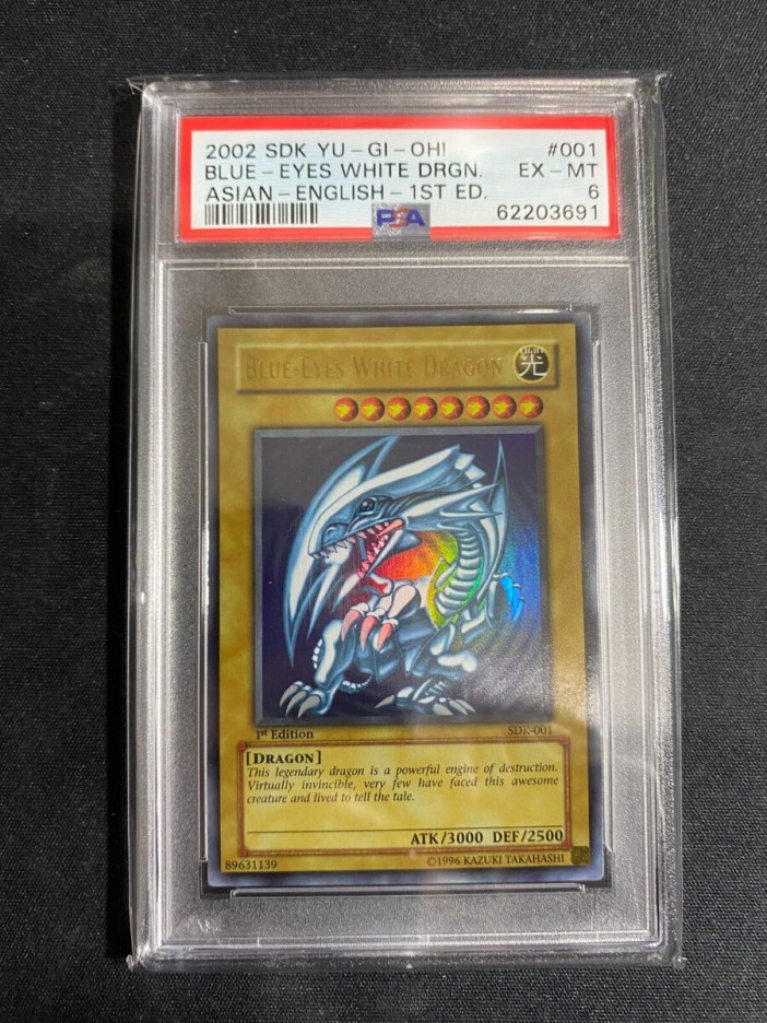 Blue-Eyes White Dragon 1st Edition 2002