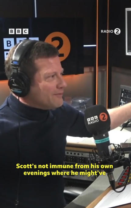 Scott opened up to Dermot O'Leary about almost being sacked