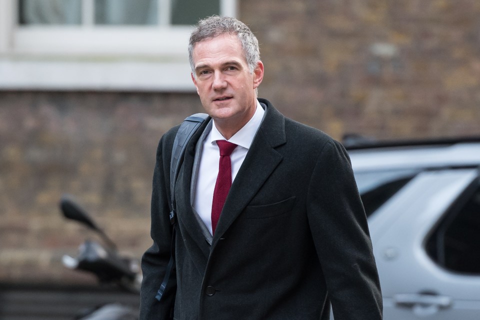 Peter Kyle, Secretary of State for Science, Innovation and Technology, arriving at a cabinet meeting.