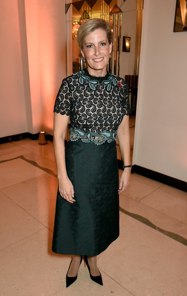 Sophie, Countess of Wessex at the Harper's Bazaar Women of the Year Awards.