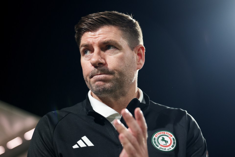 Steven Gerrard, head coach of Al-Ettifaq FC.