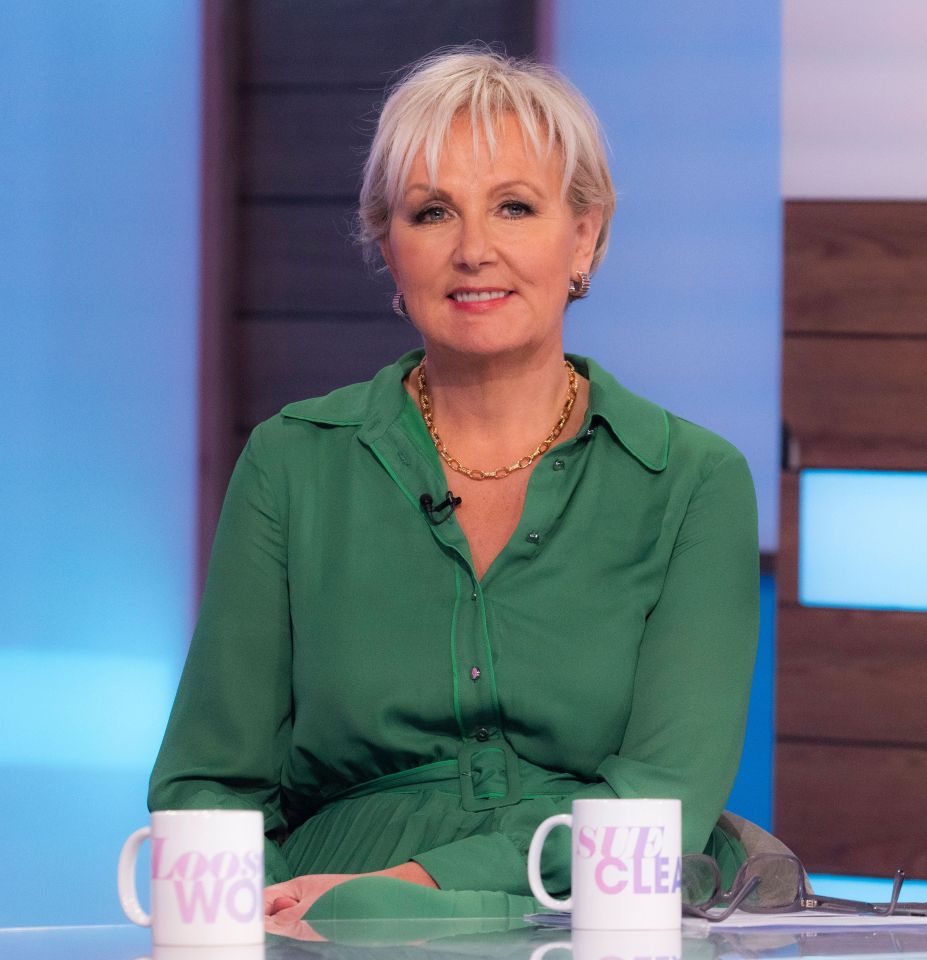 Sue Cleaver on the Loose Women TV show.