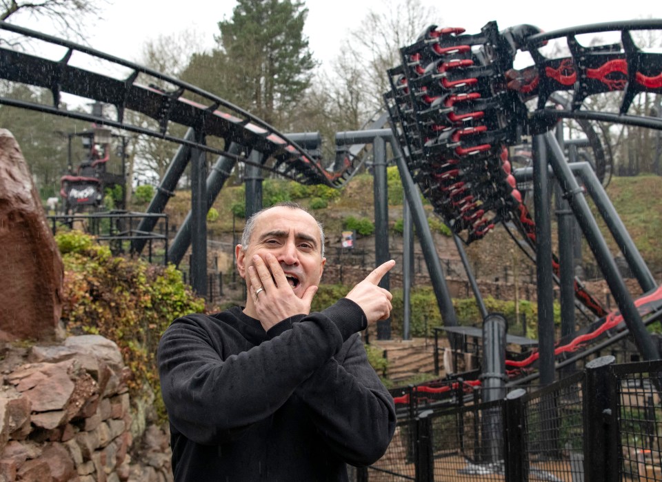 Vaz Sayed (pictured) was one of the first people to try Nemesis Reborn when it reopened last year following a 16-month closure