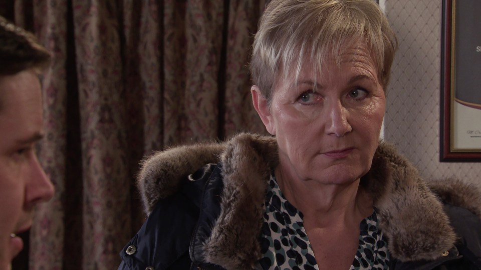 Sue has already begun filming her exit storyline, pictured on Corrie last year