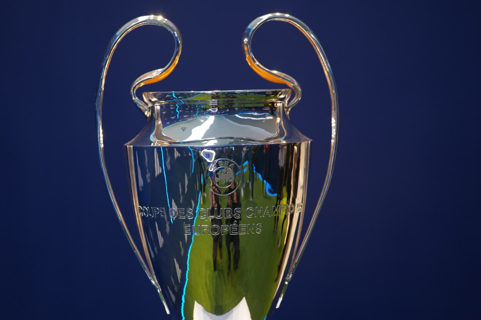 UEFA Champions League trophy.