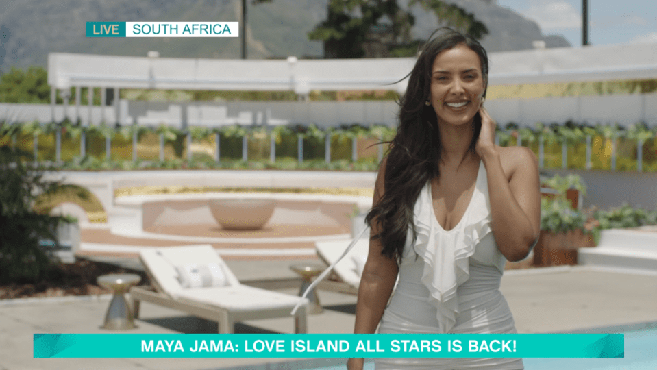 Maya Jama has revealed the villa for the first time