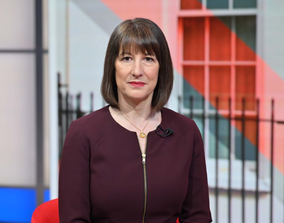 Photo of Rachel Reeves on a BBC program.