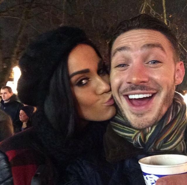 Vicki Pattison and Kirk Norcross selfie.