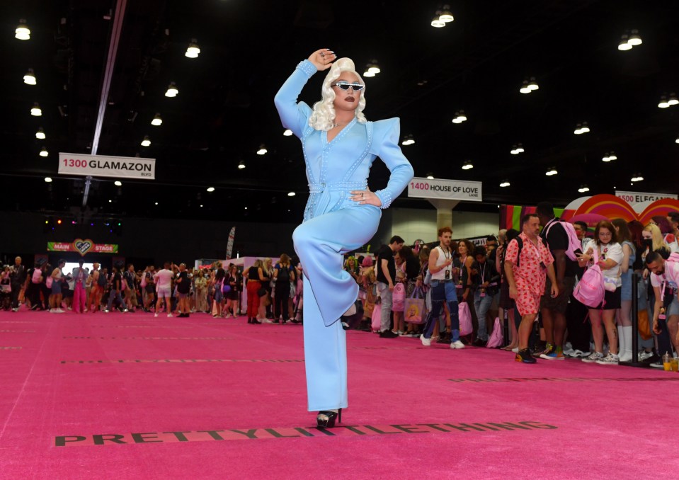 The Vivienne at RuPaul's DragCon.