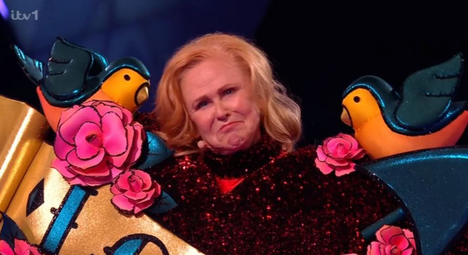 Carol Decker unmasked as Tattoo on The Masked Singer.