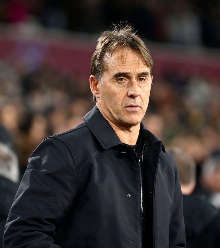 Julen Lopetegui is on the brink of the sack from West Ham