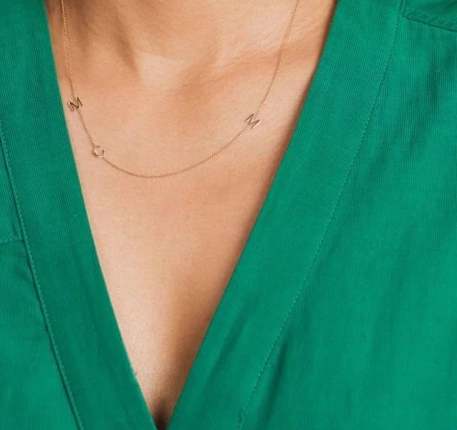 The £1.5k necklace is now out of stock, but this similar version is available on Maya Brenner