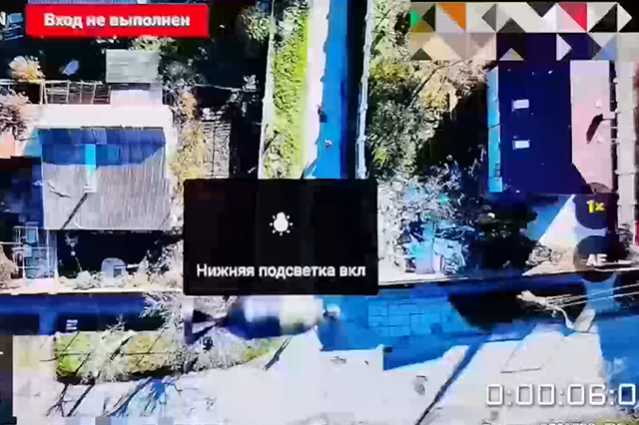 Drone footage of Kherson showing civilian targets.