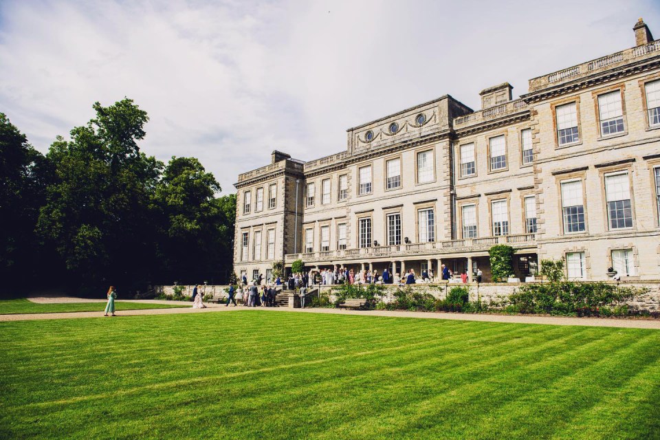 Guests at Ragley Estate.