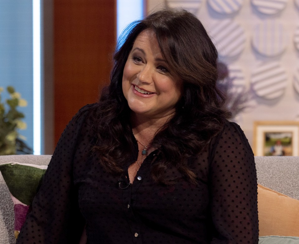 Amy Robbins on the Lorraine TV show.