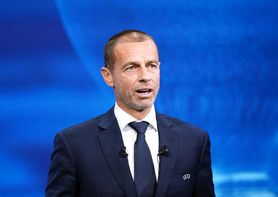 Photo of Aleksander Ceferin, UEFA president.