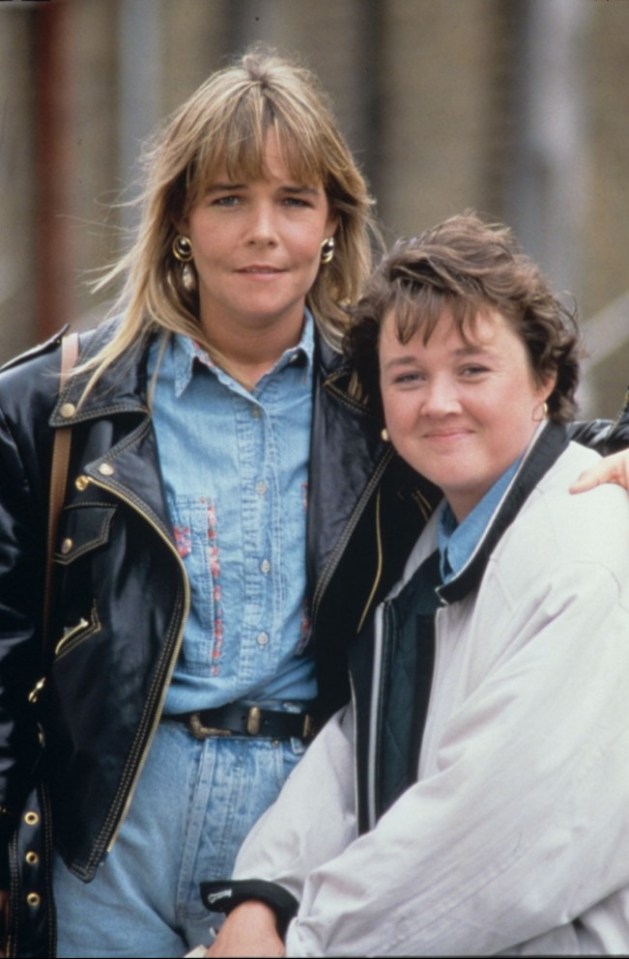 Linda Robson and Pauline Quirke from *Birds of a Feather*.