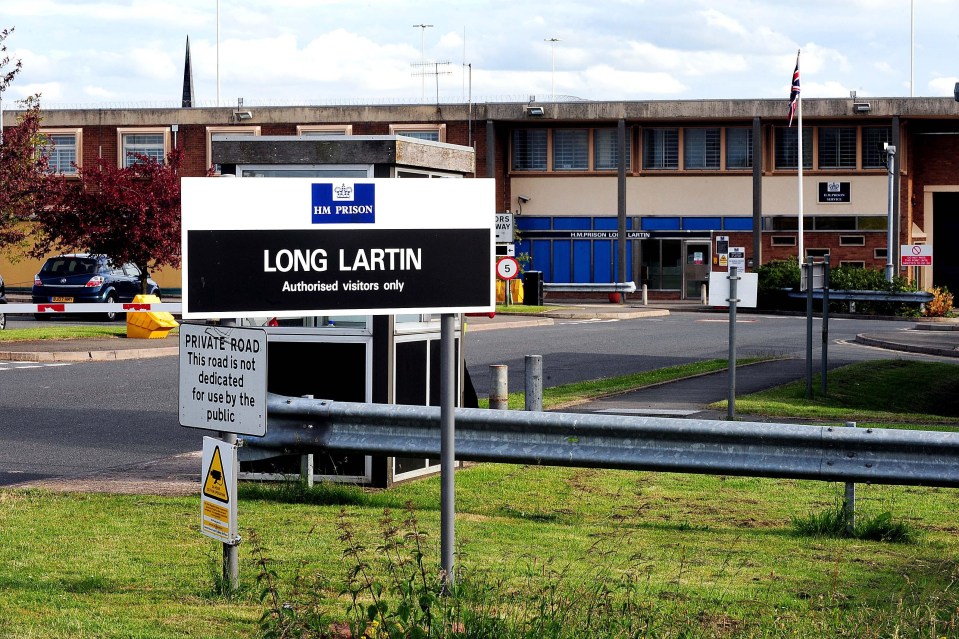 Entrance to HM Prison Long Lartin.