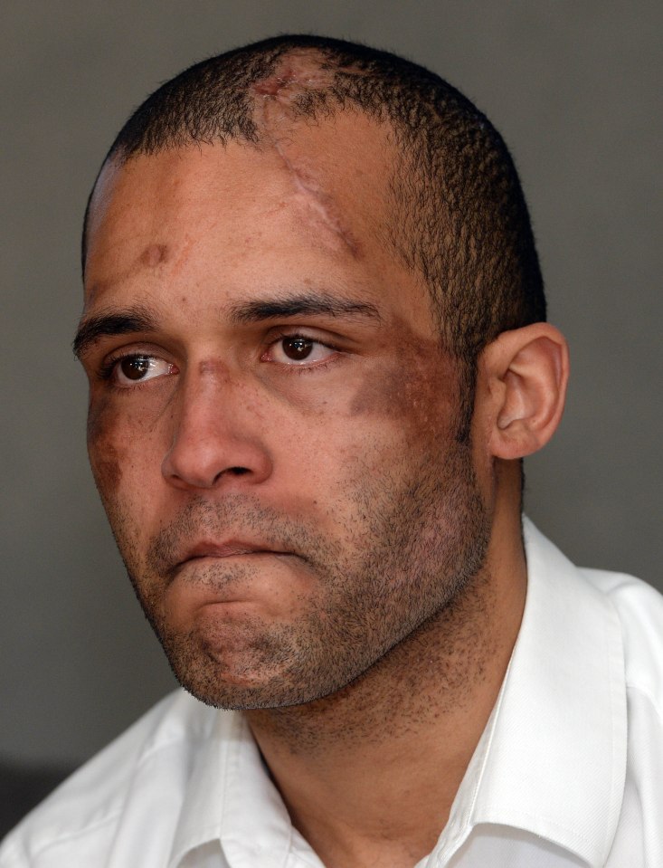 Former football player Clarke Carlisle discussing his suicide attempt.