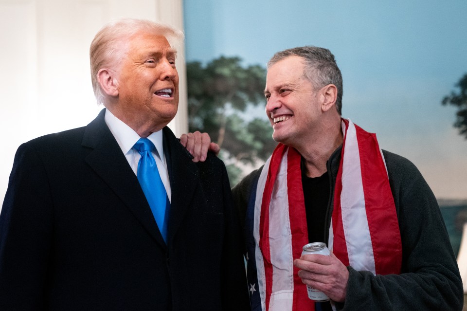 President Trump welcomes Marc Fogel to the White House.