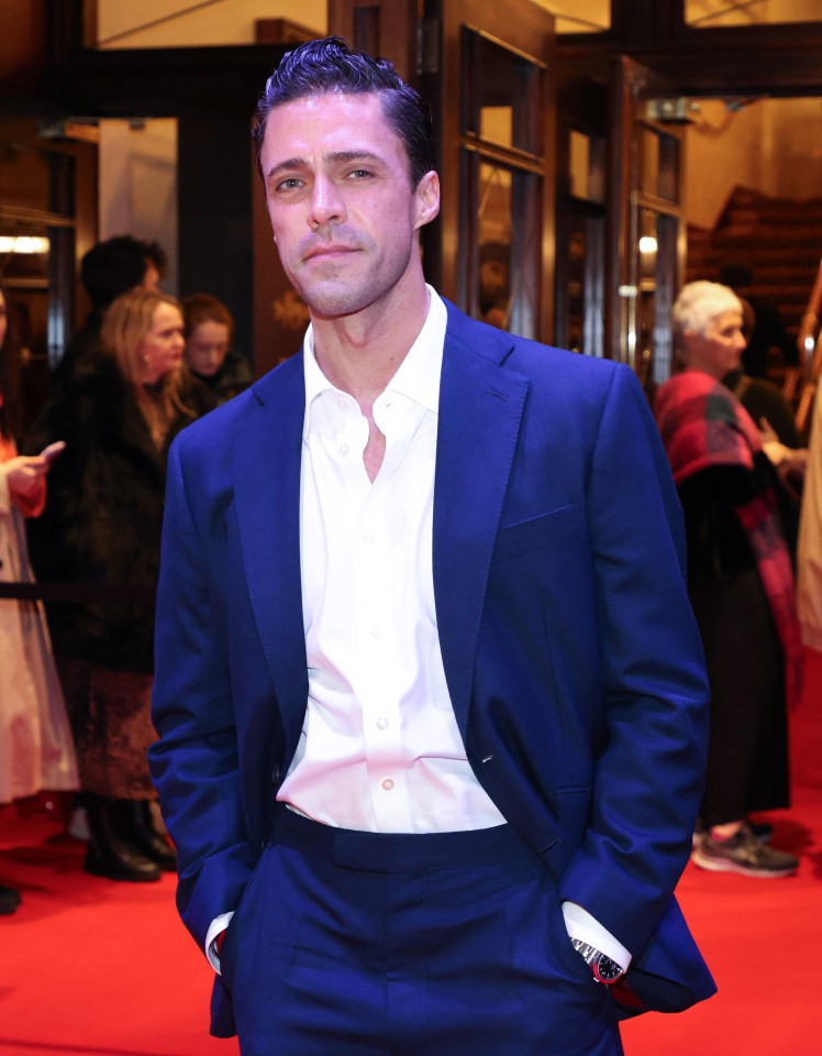 Actor Ollie Riks at the premiere of King & I.