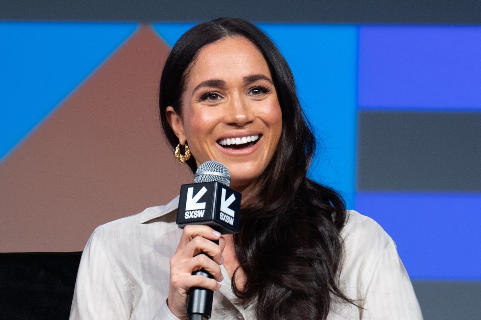 Meghan Markle speaking at SXSW.