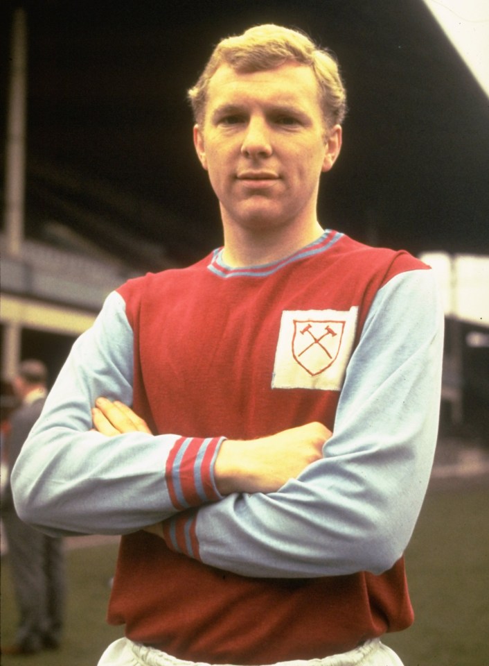 Portrait of Bobby Moore, West Ham United player.