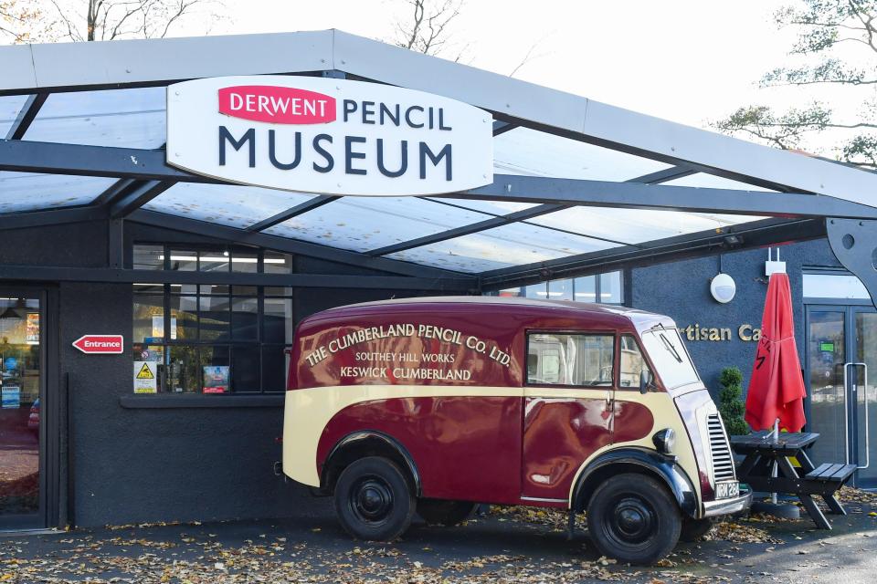 Derwent Pencil Museum in Keswick, Cumbria.