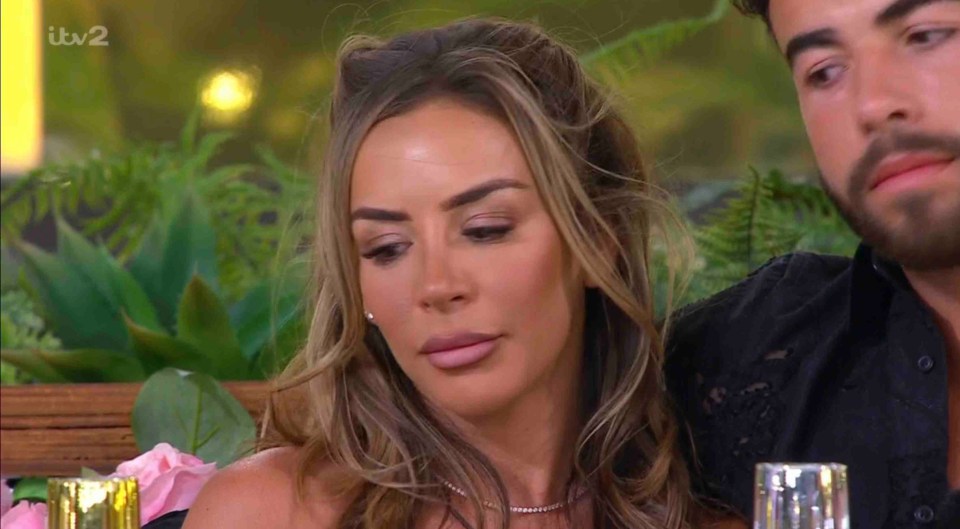 Love Island All Stars: Islanders at a dinner party.