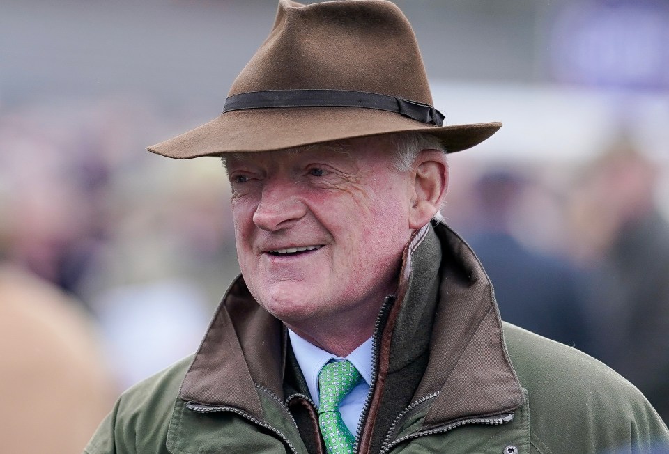 Willie Mullins at Leopardstown Racecourse.