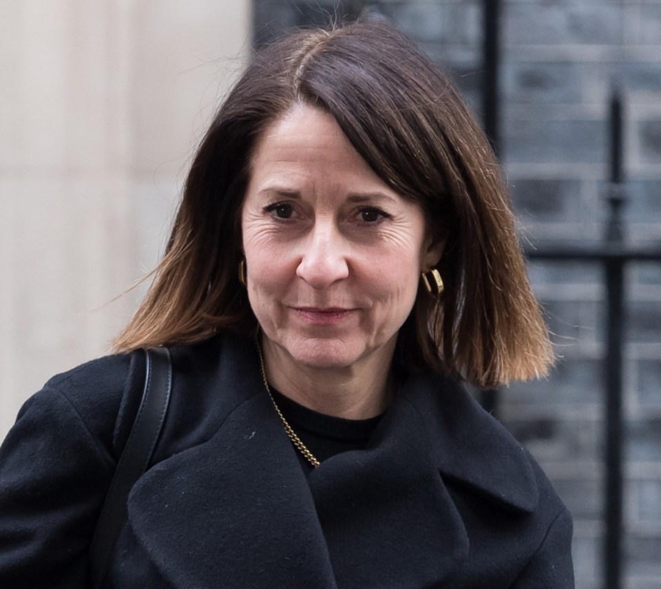 Liz Kendall, Secretary of State for Work and Pensions, leaving 10 Downing Street.