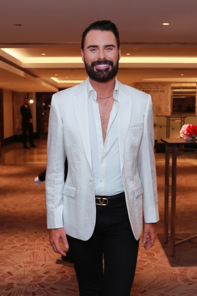 Rylan Clark at the PinkNews Awards 2023.