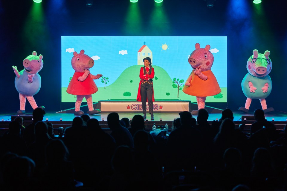 Peppa Pig stage show.