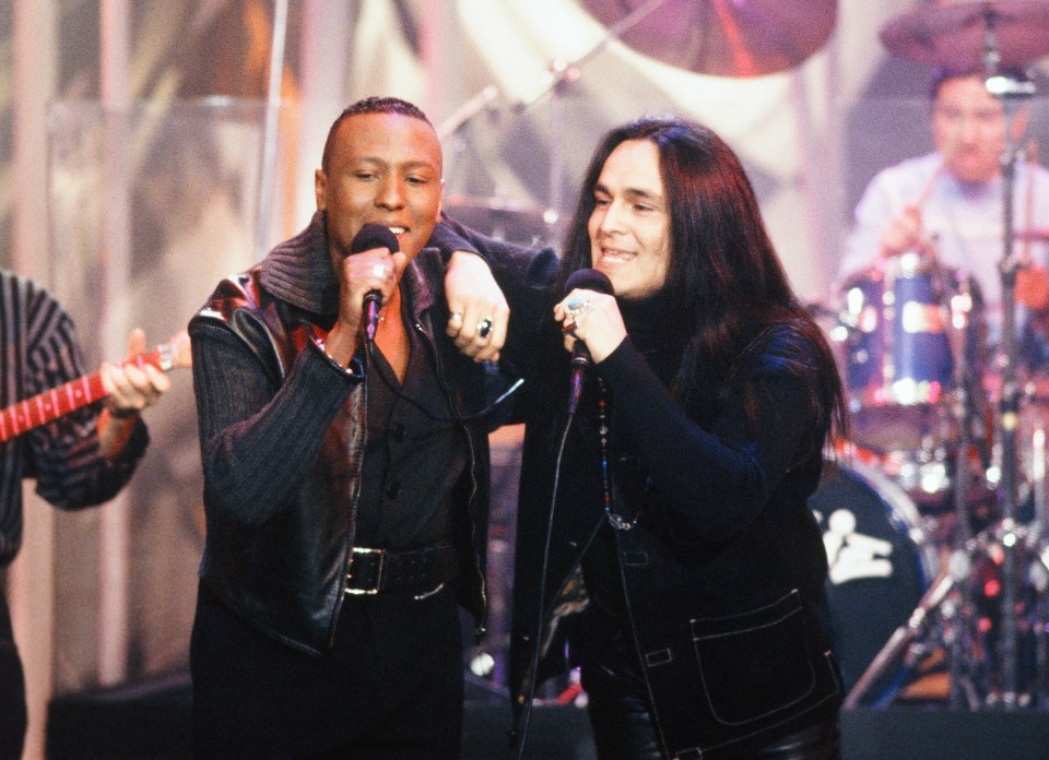 Charles & Eddie performing on The Tonight Show with Jay Leno.