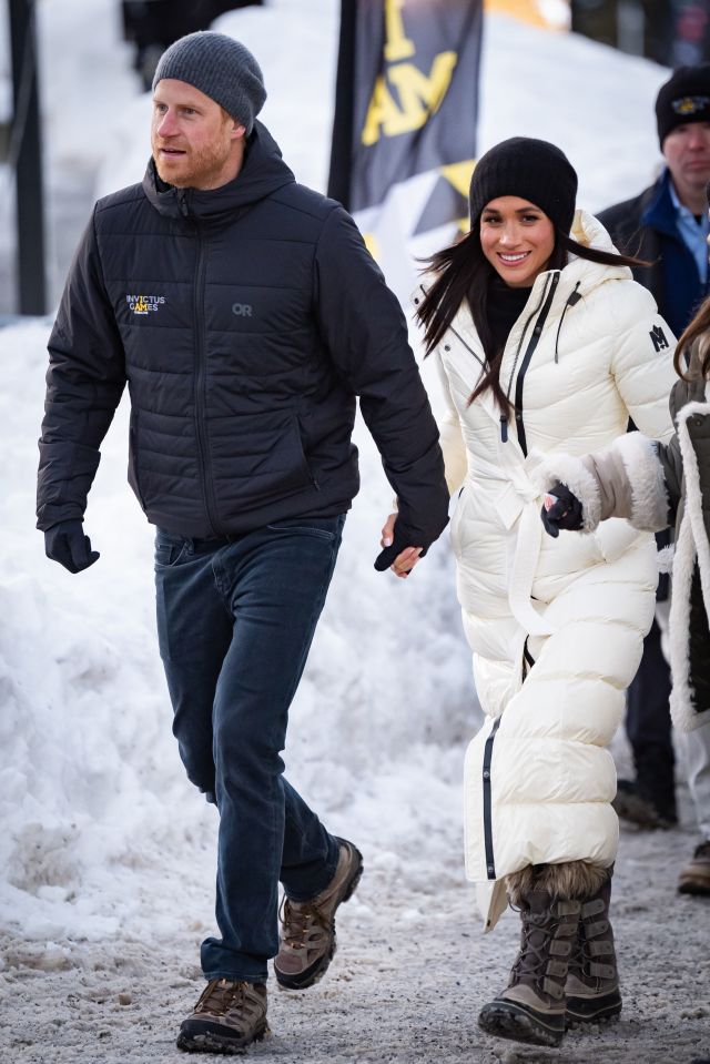 Prince Harry and Meghan Markle at the Invictus Games.