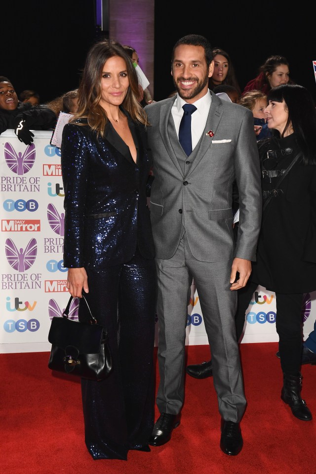 Amanda Byram and Julian Okines at the Pride of Britain Awards.