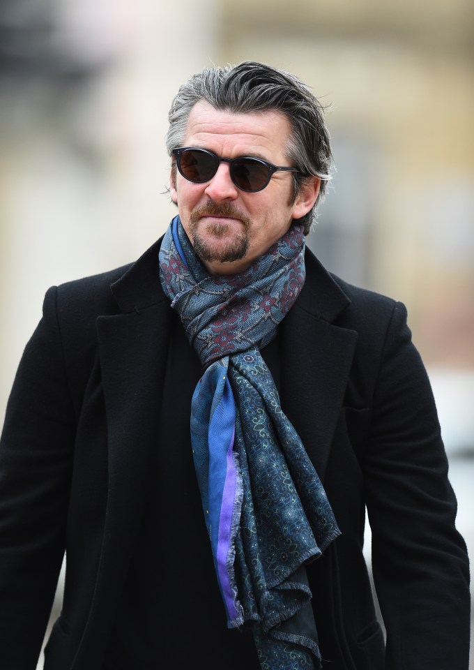 Joey Barton arriving at Liverpool Crown Court.