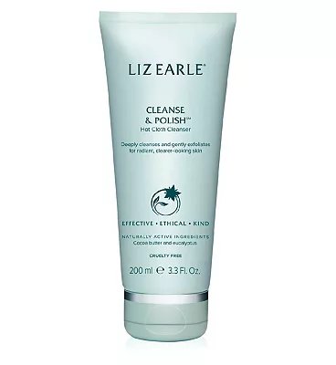 Liz Earle Cleanse & Polish Hot Cloth Cleanser tube.