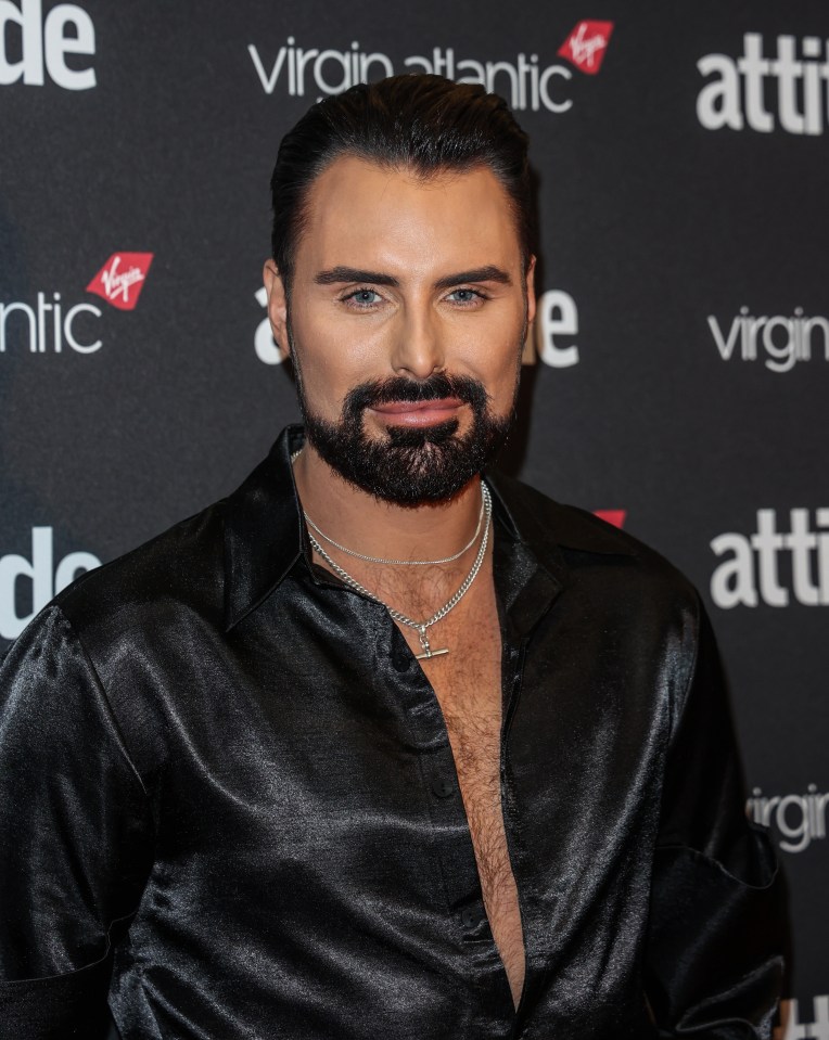 Rylan Clark at the Attitude Awards 2024.